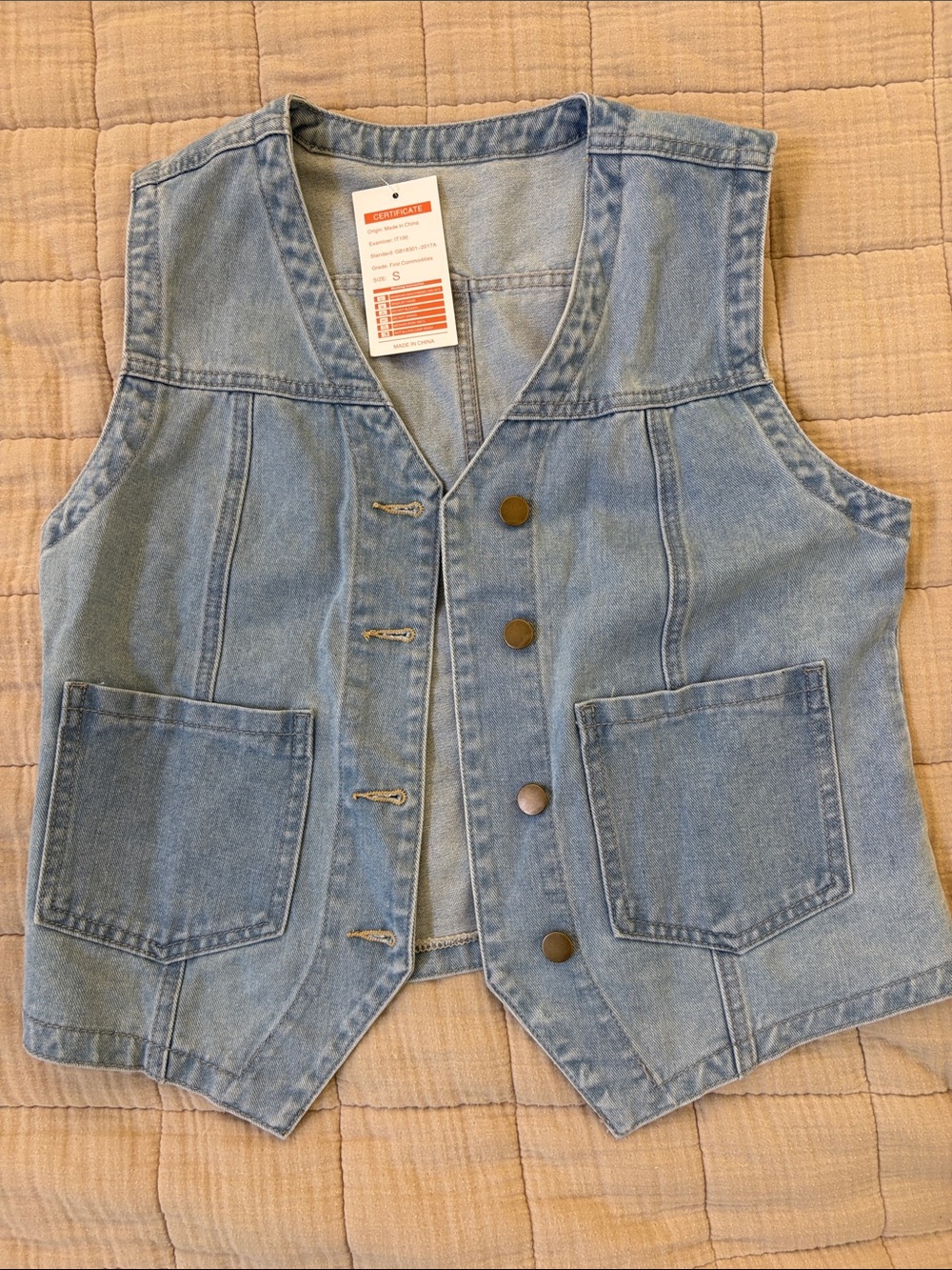 Denim Vest